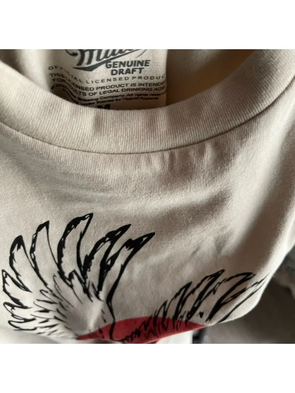 Miller Genuine Draft Graphic Crop Tee